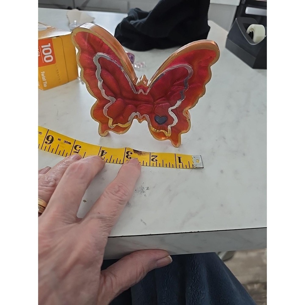 Handmade Resin Butterfly 709 - Picture 7 of 7